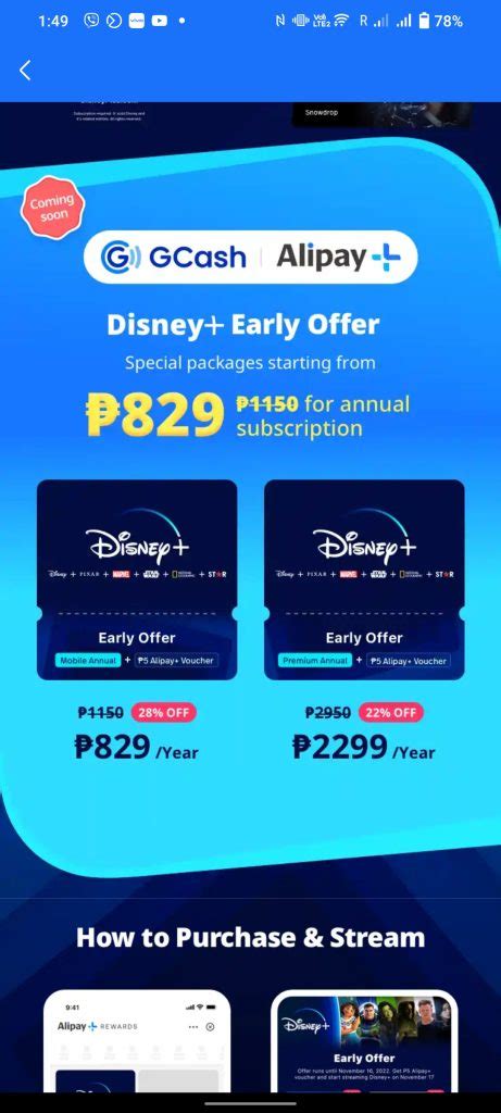 how to pay disney plus using gcash|Alipay+ & GCash Announce Special Packages For Disney+ Philippines.